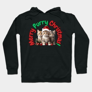 Merry Purry Christmas Hoodie